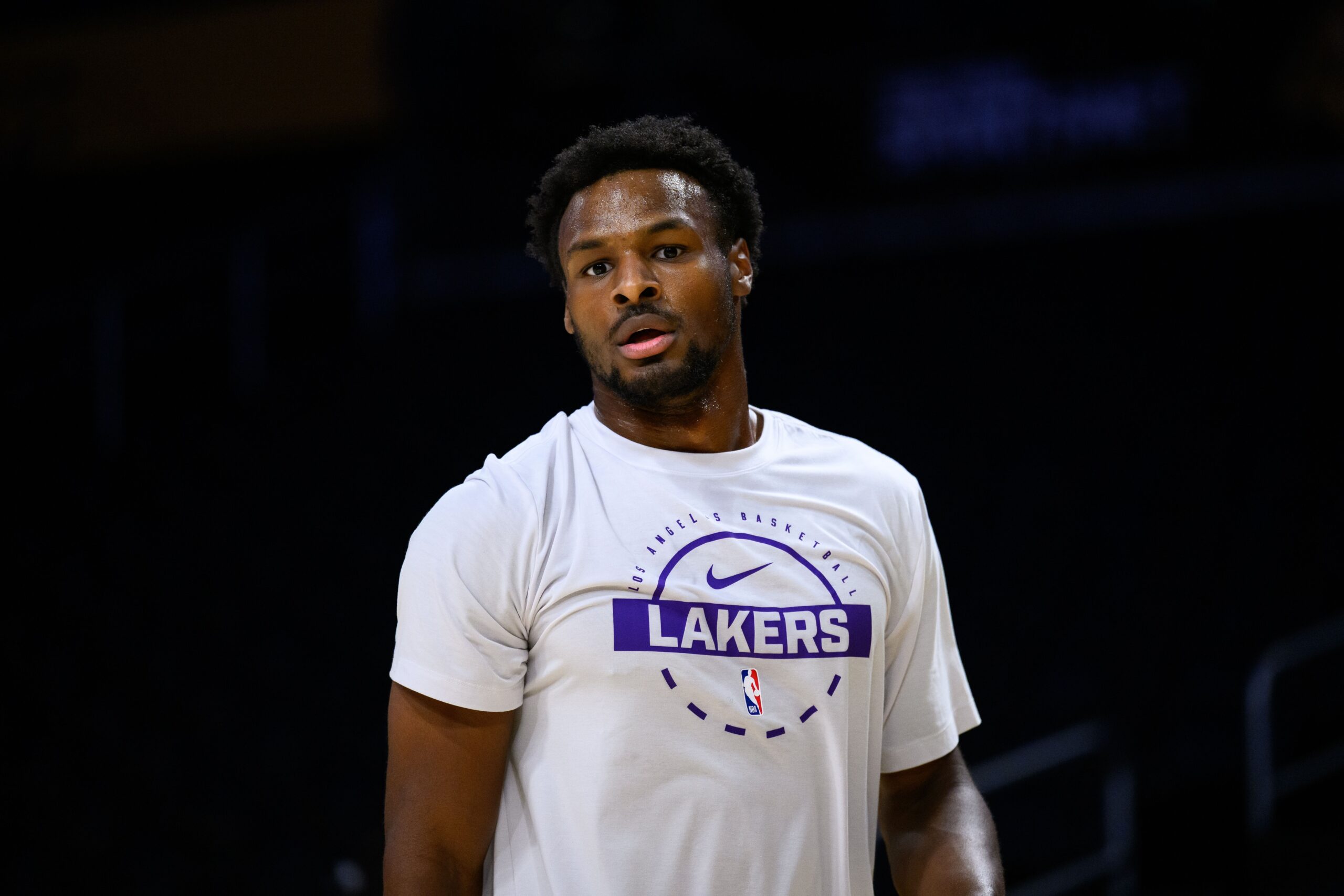 "Mmmm Yaaa!!!": Bronny James GF Parker Whitfield Gets Crazy After LeBron James Son Gets Alley-Oop Highlight Vs Heat 4 USATSI 27433566 168400517 lowres scaled