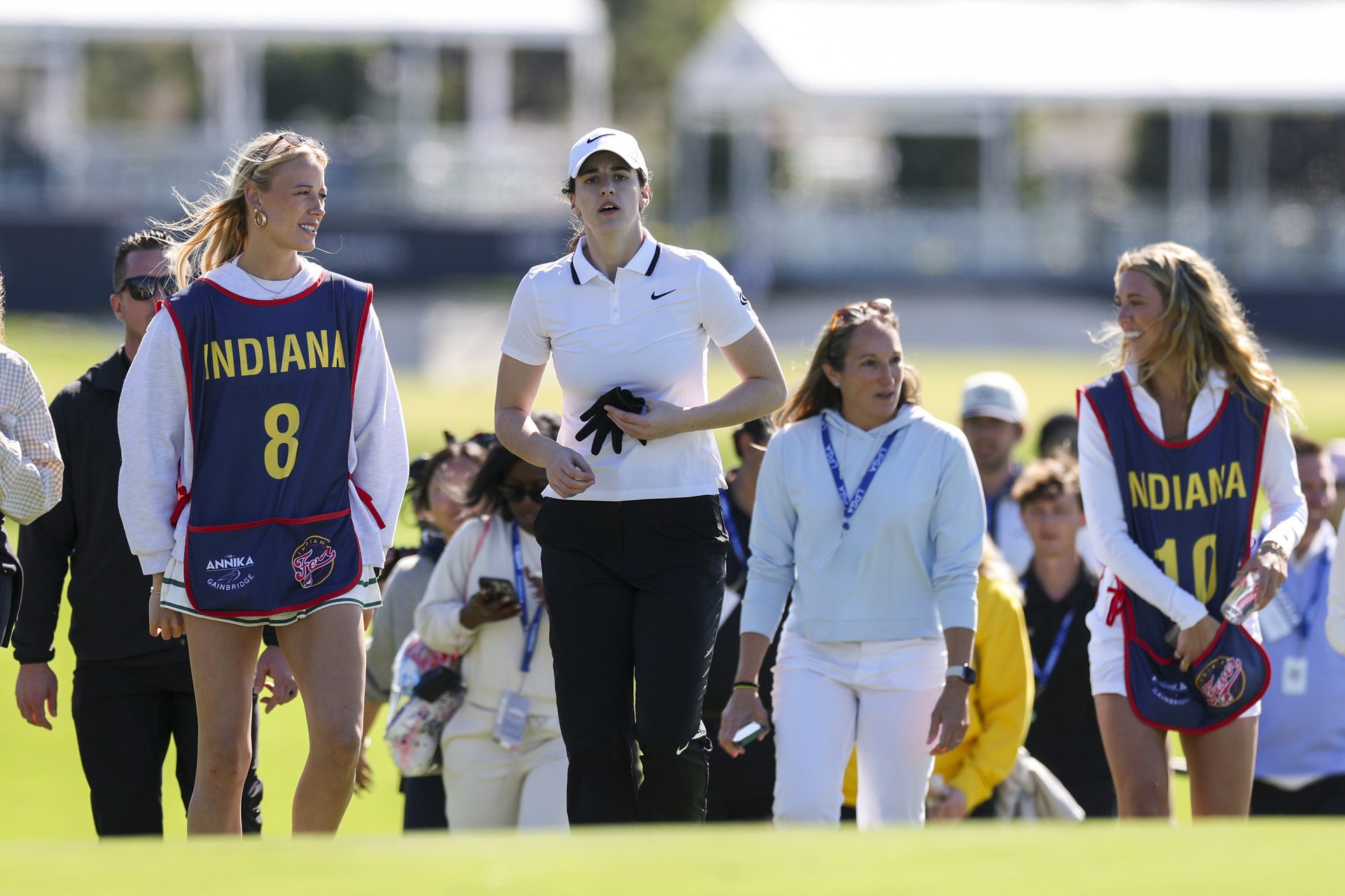 "I Don't Belong Here": Sophie Cunningham Left In Stitches As Older Men Pretend To Be Hurt Just To Hug Her At The Annika Pro-Am 4 USATSI 27570144 168400517 lowres