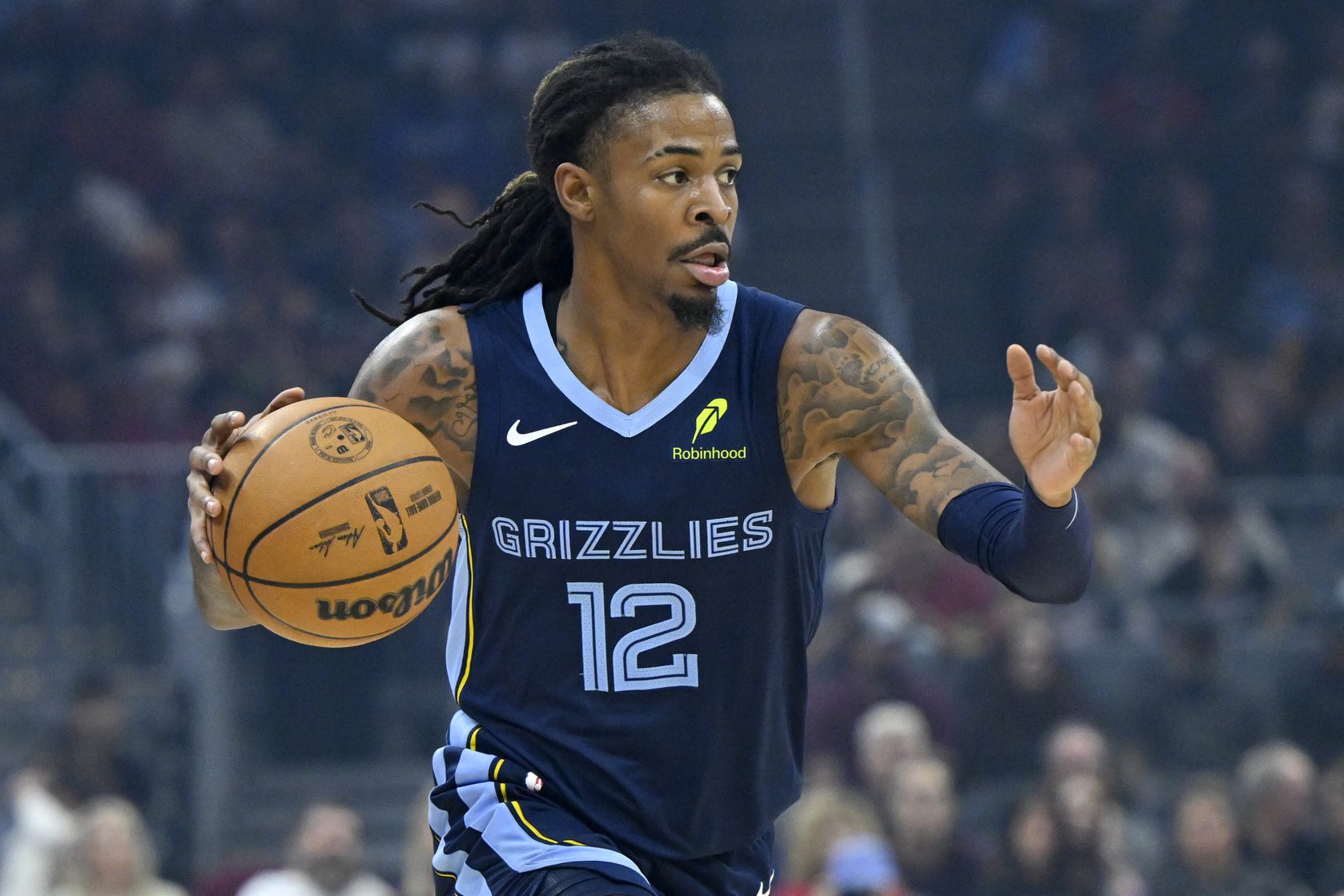 "It's Time For Both To Just Part Ways": NBA Fans Fuel Breakup Talk As Ja Morant Gets Abruptly Ruled Out By Grizzlies 1 USATSI 27597228 168400517 lowres