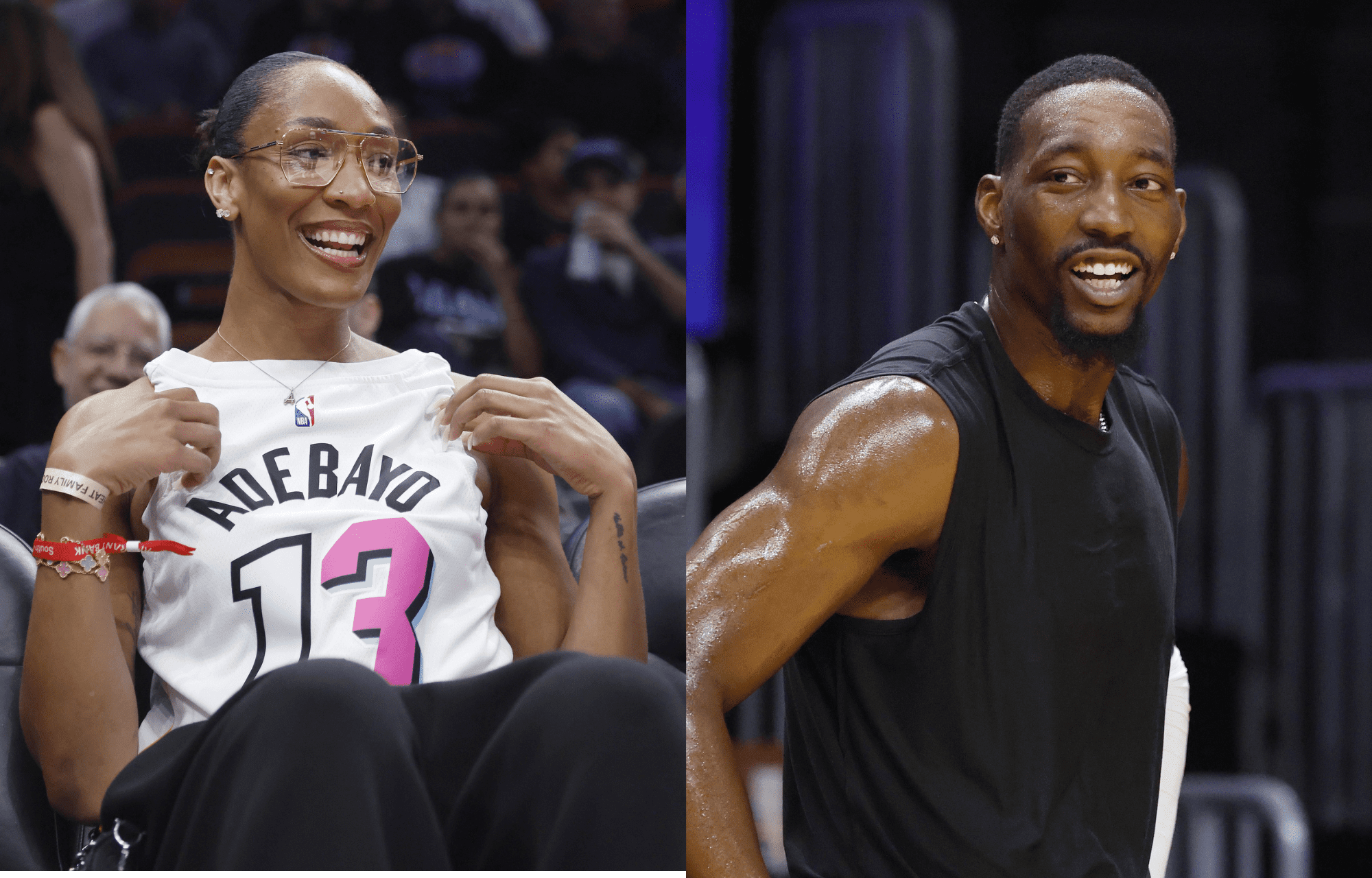 "Bam Already Had A Kid Named Jayson Tatum": NBA Fans Has Hilarious Takes As A'ja Wilson Wanting Kids With Bam Adebayo 2 WNBA Fans Lose It After A'Ja Wilson Reveals Bam Adebayo Guards Her In Practice