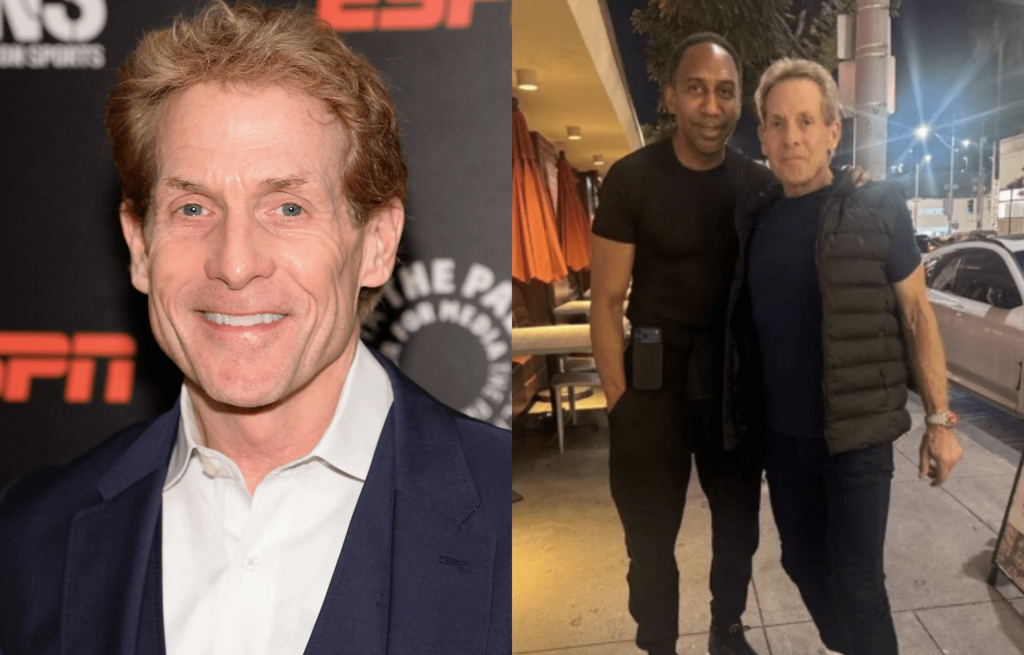 "Skip, Your Transition Into An Old Lesbian Woman Is Going Beautifuly": NBA Fans Lose It As Skip Bayless Reunites With Stephen A. Smith In Beverly Hills Restaurant 2 NBA Fans erupted online after Skip Bayless posted a photo of himself dining with Stephen A. Smith