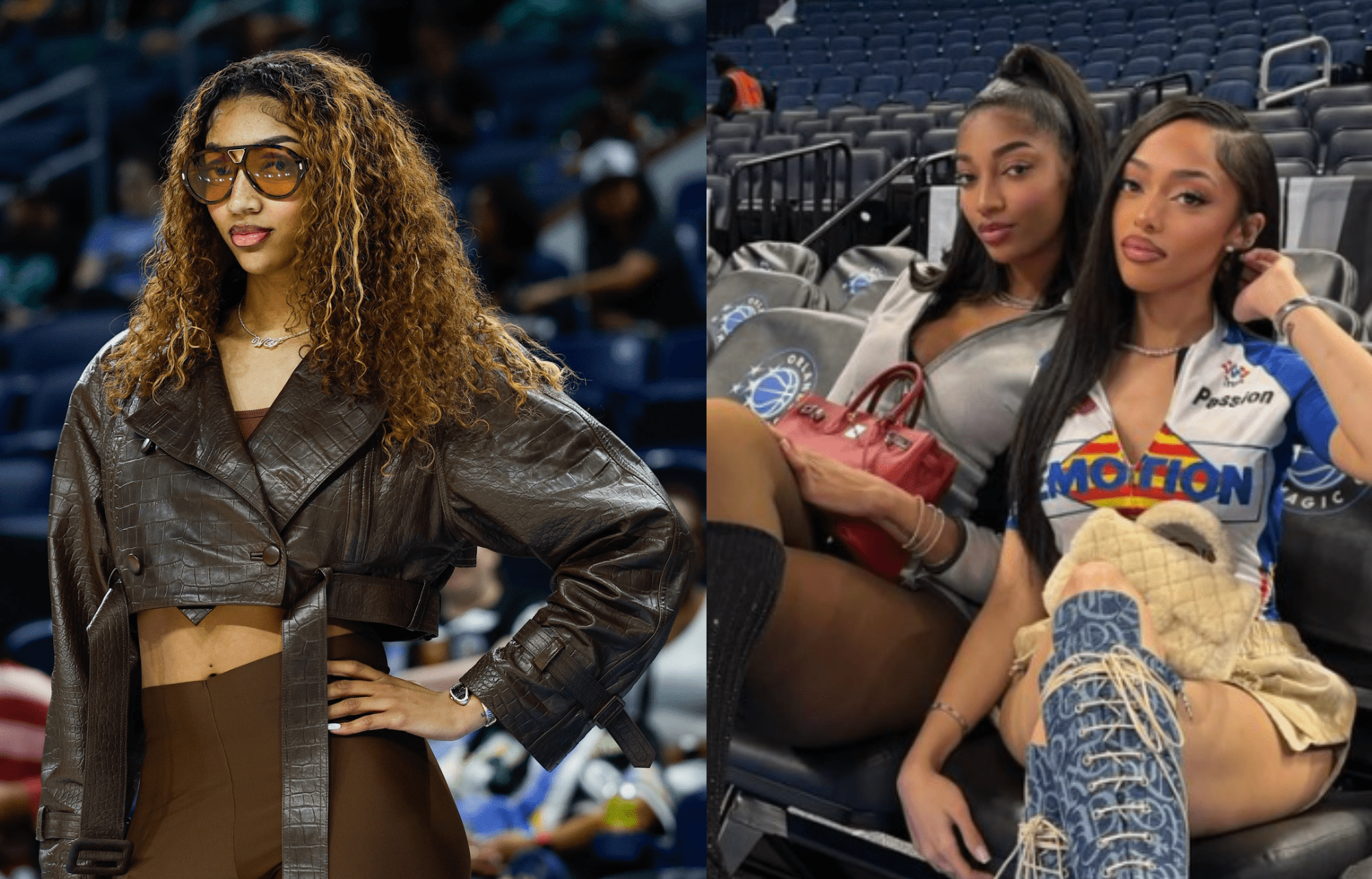 WNBA Fans React To Angel Reese & Jodie Woods’ Pic. Photo credits: Imagn and X (formerly Twitter)