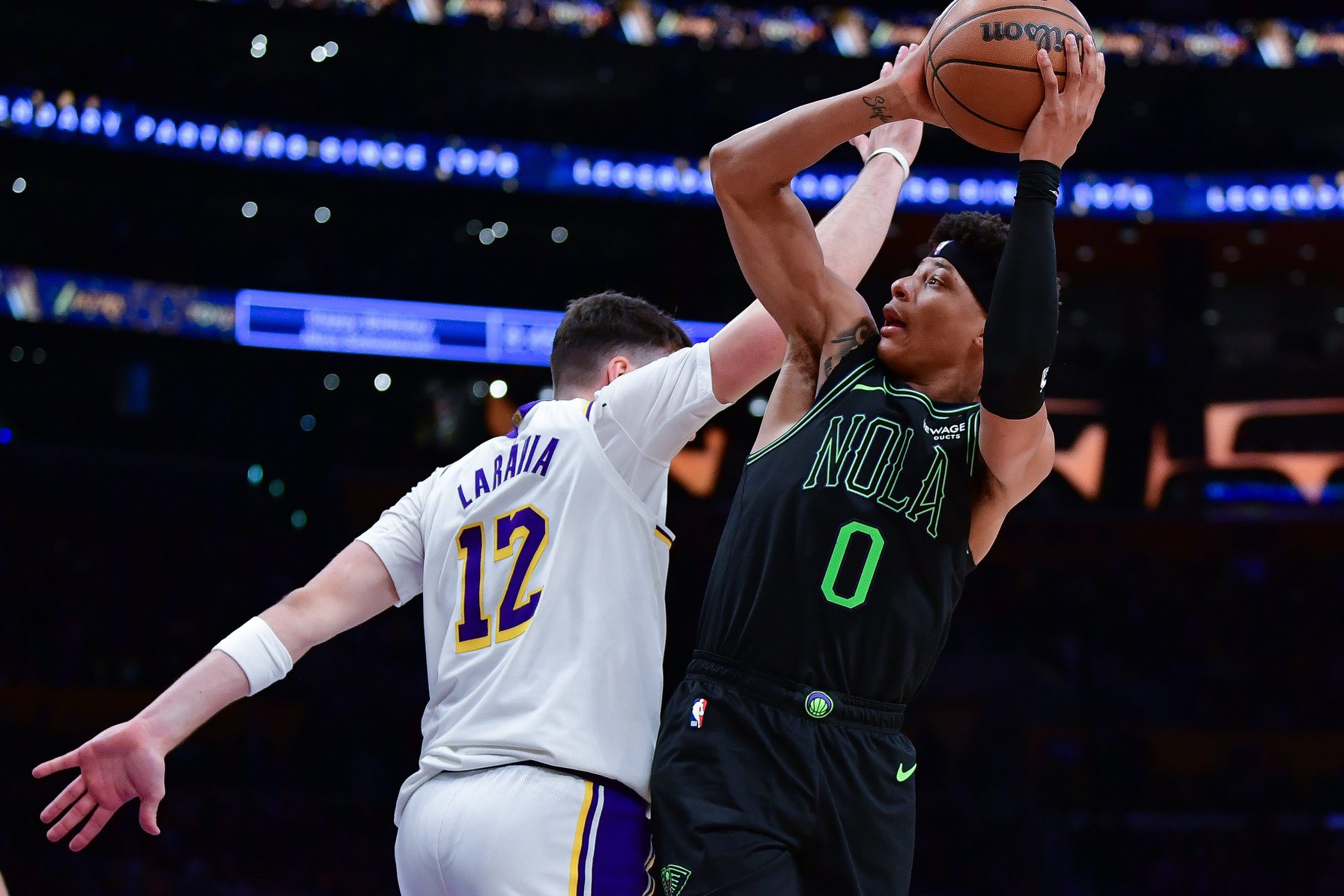 "Fears Have No Fear": NBA Fans Take Shots At Rookie Jeremiah Fears After Hard Foul On Luka Doncic 2 USATSI 27714140 168400517 lowres