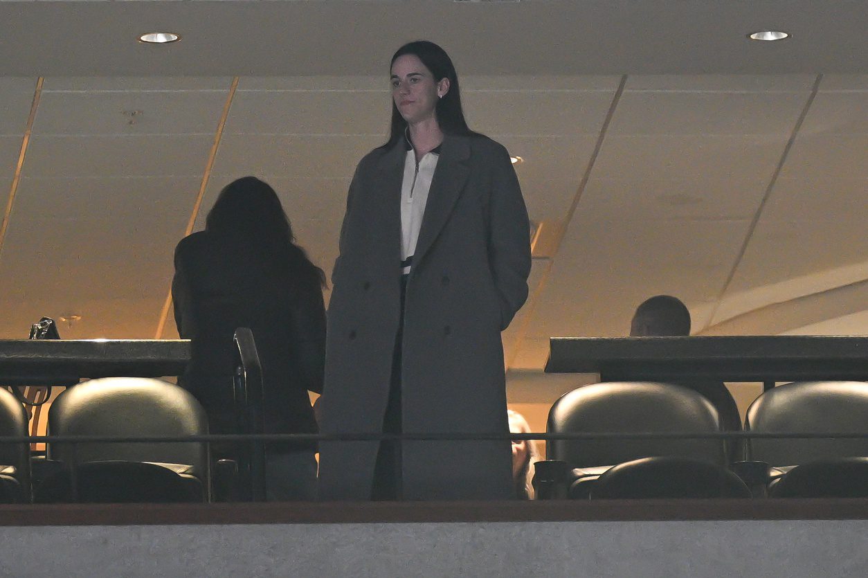 "They Didn't Make A Size 14": Caitlin Clark Sparks Travis Kelce Memories Of First Luxury Shoe After $3.12M Chiefs Deal 3 USATSI 27908019 168400517 lowres