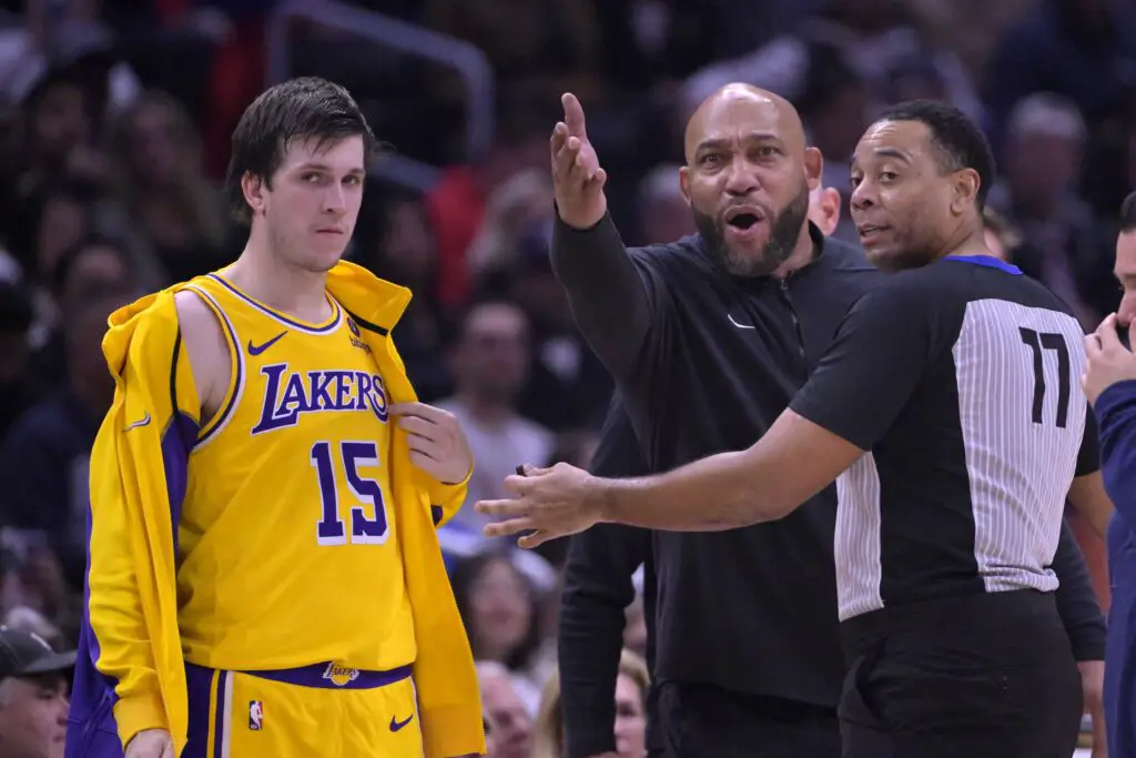 Los Angeles Lakers Fans Go After Darvin Ham With Wild Gesture Amid Game 3 Debacle vs Nuggets USATSI 22359731 168401876 lowres