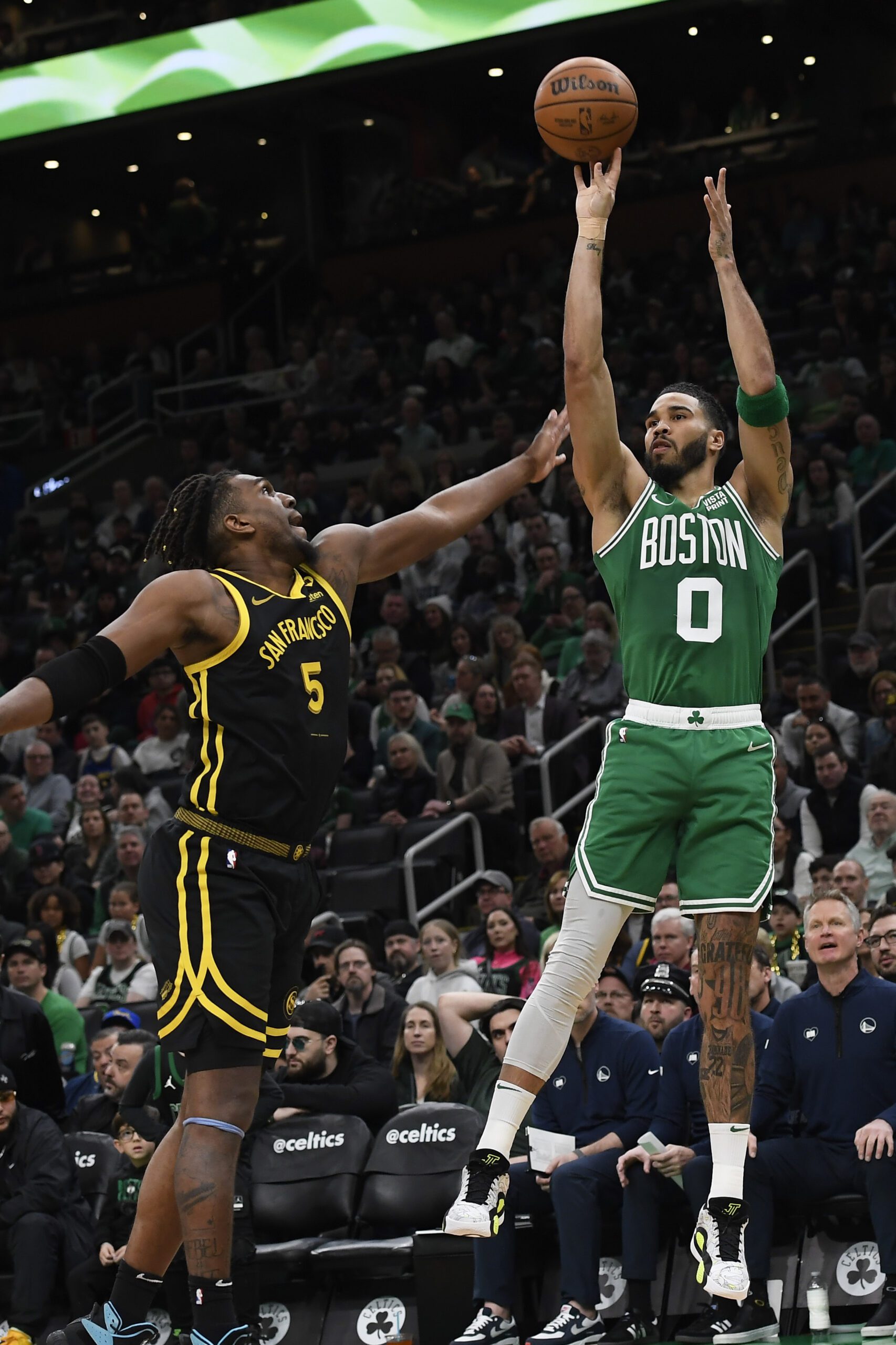 Boston Celtics, Jayson Tatum, Golden State Warriors, Kevon Looney