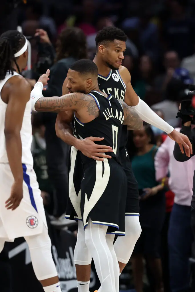 Giannis Antetokounmpo's Simple Explanation On Why Bucks Dynamics Is Working Now Compared to First 3 Weeks - 'We Play Together, There's No More Hero Ball' 2 Damian Lillard, Giannis Antetokounmpo