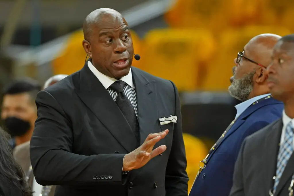 “I Thought This Was An RIP Magic Tweet For A Second”: NBA Fans Scratch Their Heads At Bleacher Report’s Graphic On A Sad Magic Johnson Quote Magic Johnson, March Madness, NCAA Tournament