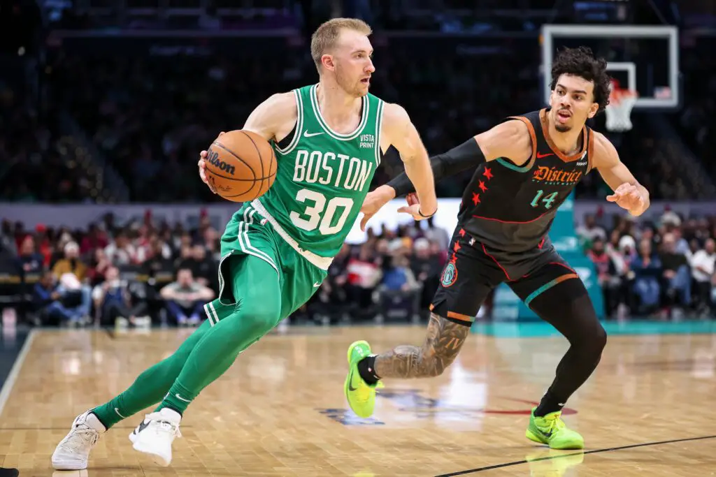 Sam Hauser Reveals Shot Doctor He Worked With After He Flirted With Celtics' 3-Point Shooting Record 3 Boston Celtics, Sam Hauser