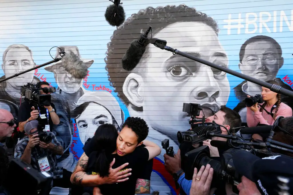WNBA Star Brittney Griner Gets Emotional Recalling Russia Imprisonment WNBA, Brittney Griner
