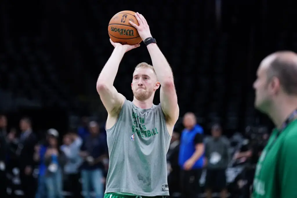 Sam Hauser Reveals Shot Doctor He Worked With After He Flirted With Celtics' 3-Point Shooting Record 2 Boston Celtics, Sam Hauser