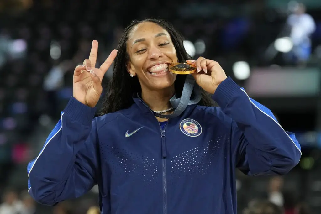 Olympics, A'ja Wilson, Las Vegas Aces, USA Basketball