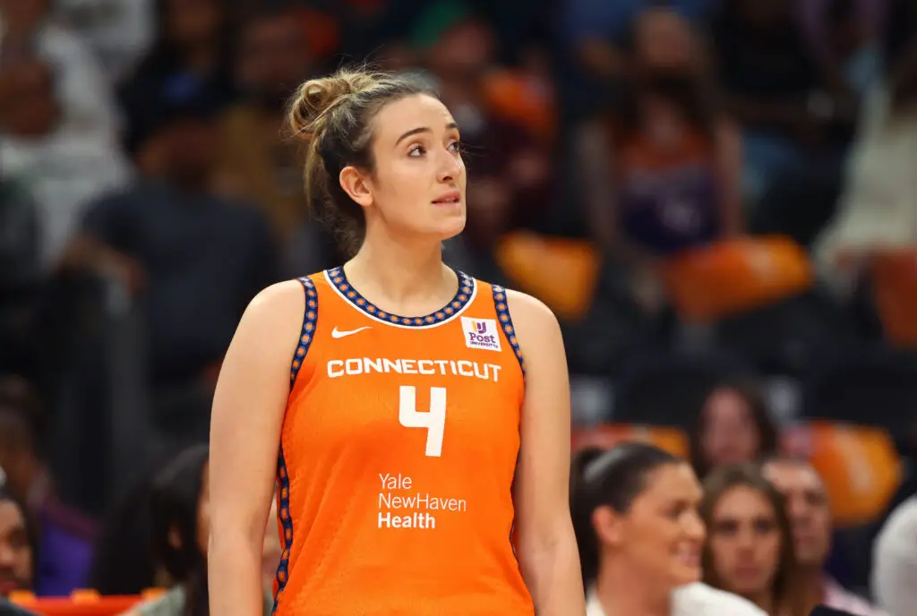“Nobody Cares What A Left Wing Lesbian From The Least Popular Sport In The Country Thinks”: WNBA Fans Mock Marina Mabrey Holding “Abolish ICE” Sign In Unrivaled Introductions USATSI 23893839