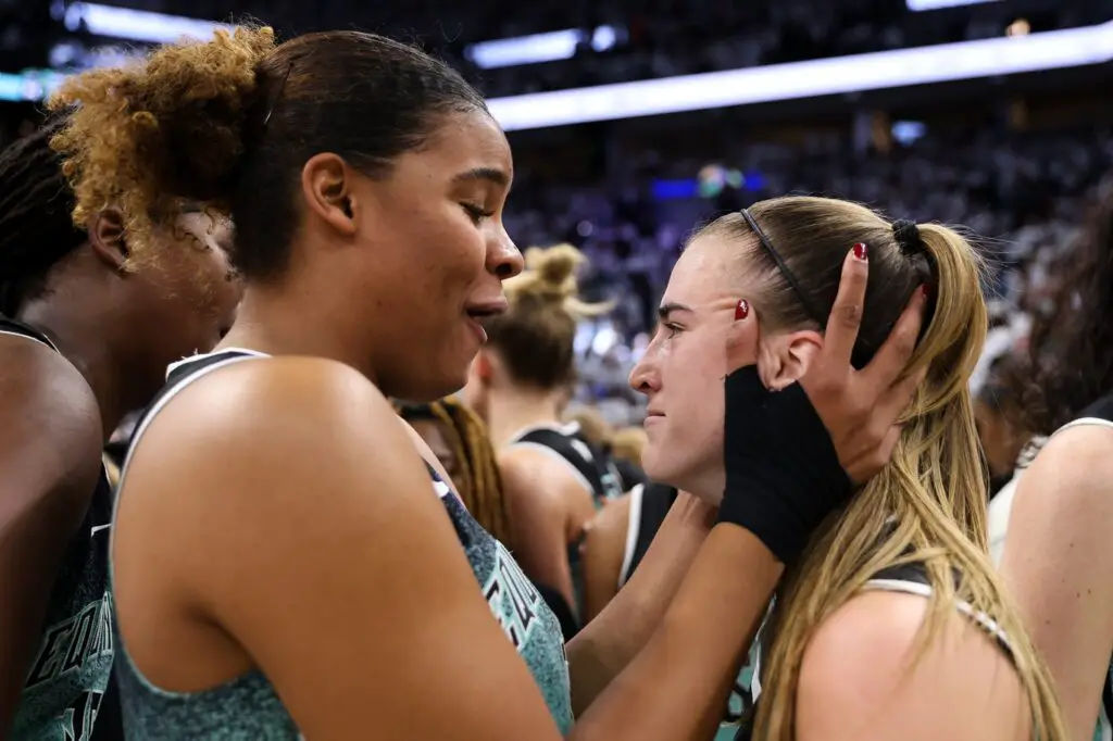 Angel Reese Shows Respect For New York Liberty’s ‘X-Factor’ In WNBA Finals Game 5 Nyara Sabally, New York Liberty