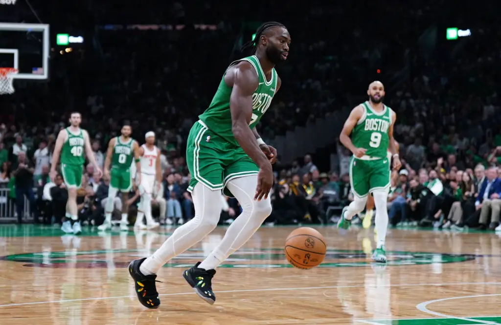 Boston Celtics: Jaylen Brown Confronts Stephen A. Smith, Call Veteran Journalist A 'Coward' 3 USATSI 24558962
