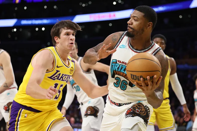 Los Angeles Lakers, Marcus Smart, Austin Reaves 