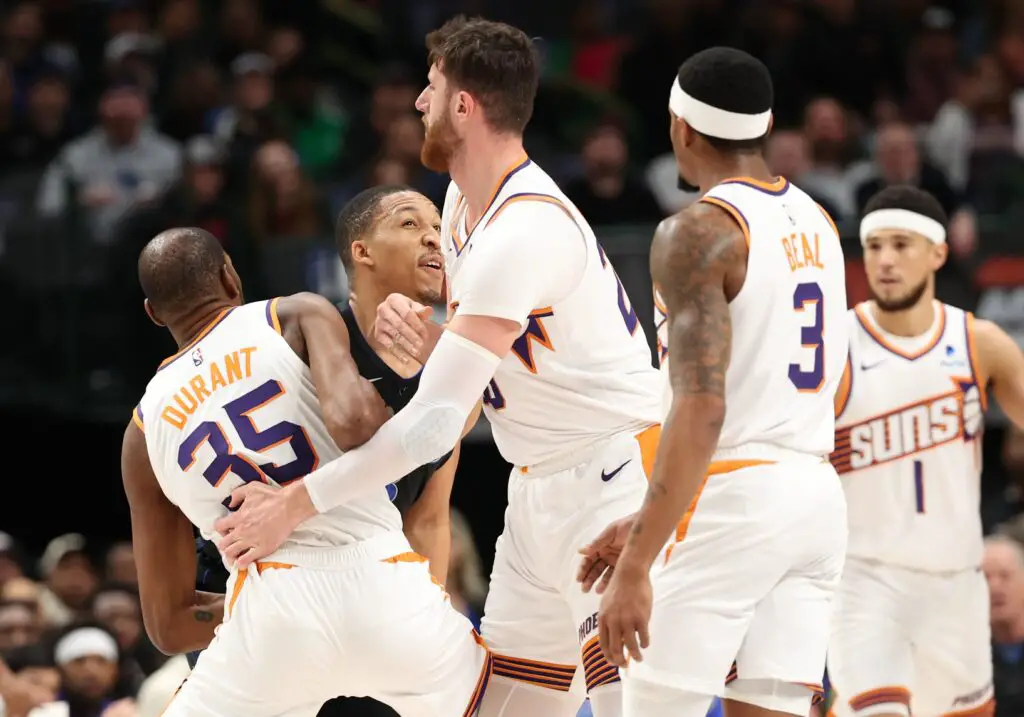 "Pass The F*****G Ball": Kevin Durant's Leaked Video Shows Him Shouting At Jusuf Nurkic Vs Dallas Mavericks 2 USATSI 22365035 168400517 lowres