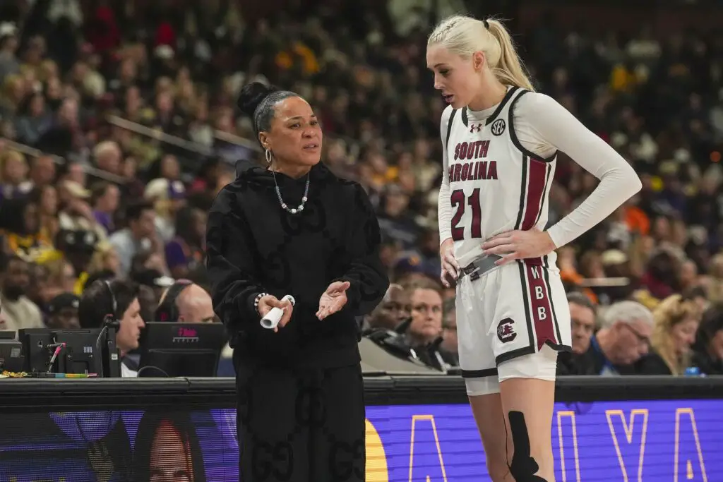 "Chloe Has To Make Adjustments": Dawn Staley Stresses Chloe Kitts To Stand Guard Having A Target On Her Back 1 Dawn Staley, Chloe Kitts