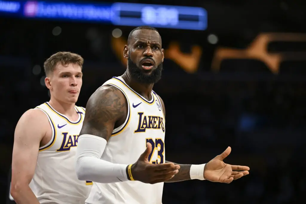 LeBron James Said Other 16 Teams Who Didn’t Pick Dalton Knecht ‘F—-d it up’ LeBron James, Dalton Knecht, Los Angeles Lakers