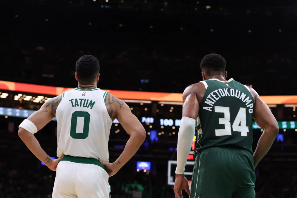 "That S*** Is Frustrating": Jayson Tatum Blasts Officiating For Near-Injury During A No-Call On Giannis Antetokounmpo 2 USATSI 24612274 168400517 lowres
