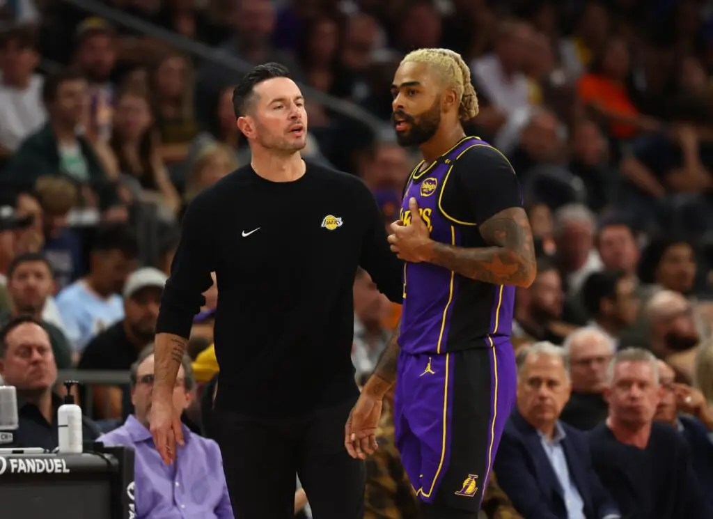 "Reverting Back To Certain Habits": JJ Redick Explains Why D'Angelo Russell Is Getting Benched 2 USATSI 24629003 168400517 lowres