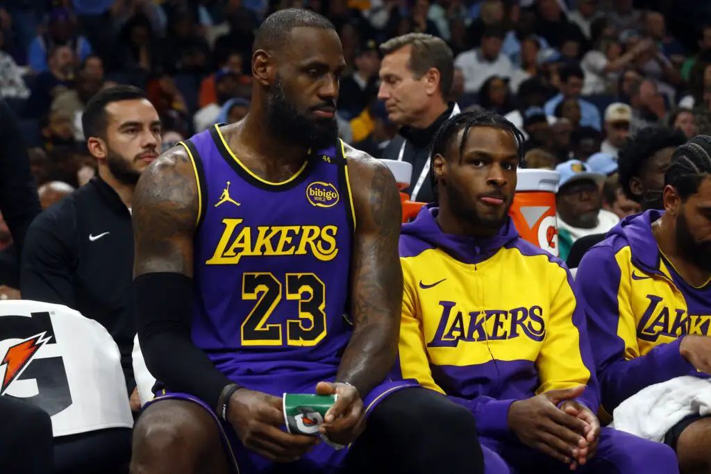 “Best Feeling In The World”: LeBron James On Witnessing Bronny James Mimic Trademark Celebration LeBron James, Bronny James