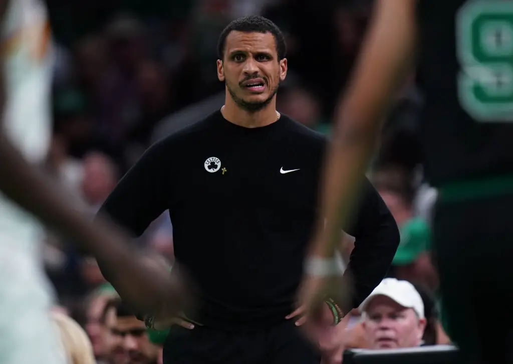 “Shut the F**k Up” – Eagle-Eyed NBA Fans Catches Boston Celtics Coach Cussing Out Immanuel Quickley in Preseason Finale Joe Mazzulla, Boston Celtics
