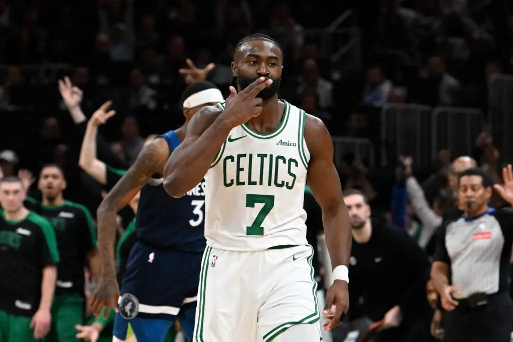 Celtics' 2024 Title Almost a What If; Jaylen Brown Makes Shocking Admission About Team Having Interest to Trade Him Before 2 USATSI 24844129 168400517 lowres 1