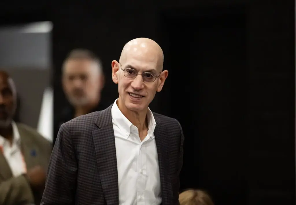 “Don’t Want To Share?”: WNBA Players’ Union Calls Out Adam Silver For Dodging Fair Revenue Split Talks In CBA Storm Adam Silver
