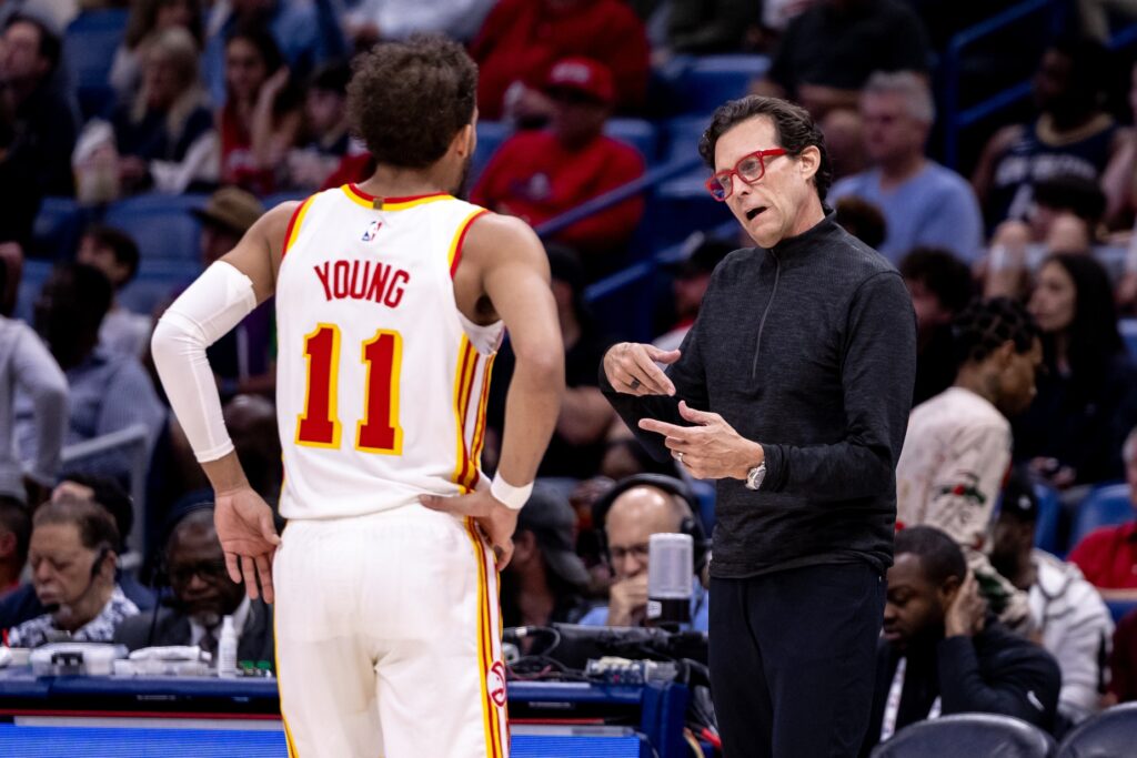 Hawks Coach Quin Snyder Acts Like He Has Gag Order About Trae Young Trade, Makes Interesting Points on Latest Win Without 4x All-Star Atlanta Hawks, Synder, Young