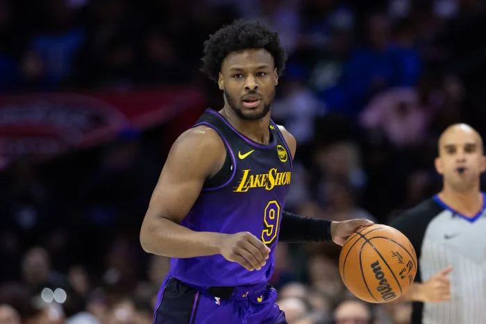 los angeles lakers bronny james
