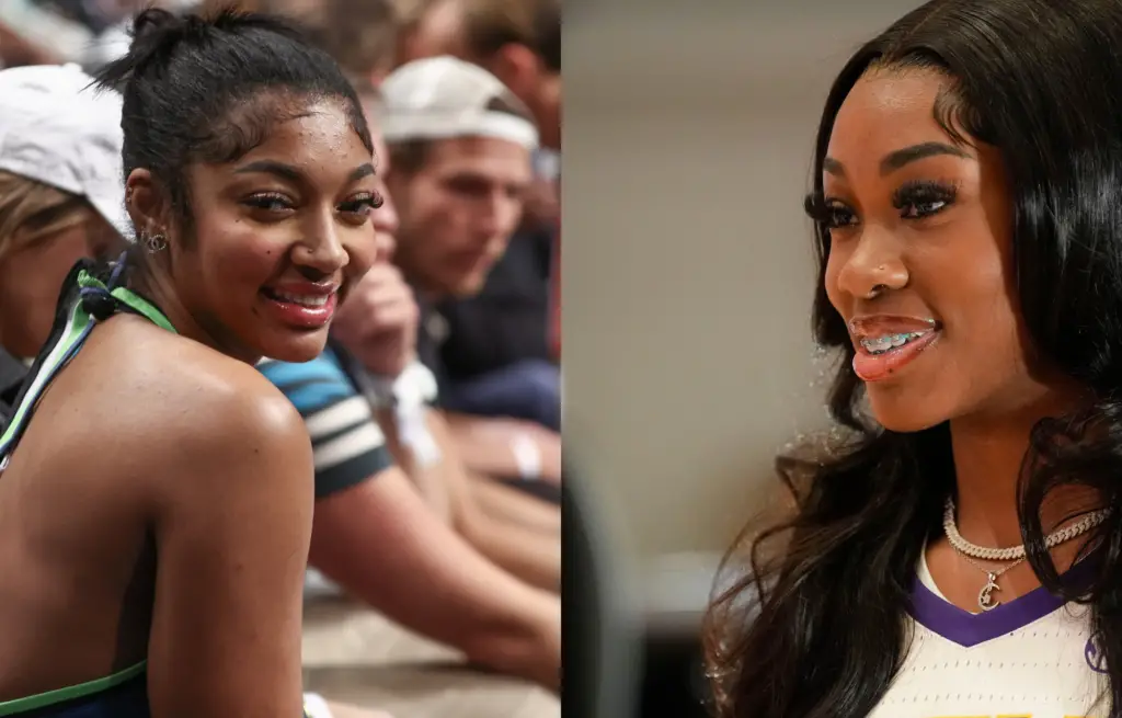 "Proud Of You Bby": Angel Reese Praises LSU''s Aneesah Morrow's Latest Milestone 1 Angel Reese (left) and Aneesah Morrow (right). Photo credit: Imagn images