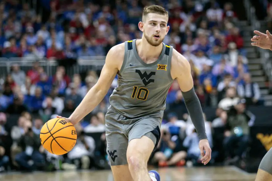West Virginia Basketball: Mountaineers Squander Close First Half in Loss to #9 Red Raiders 2 Washington Wizards, Erik Stevenson