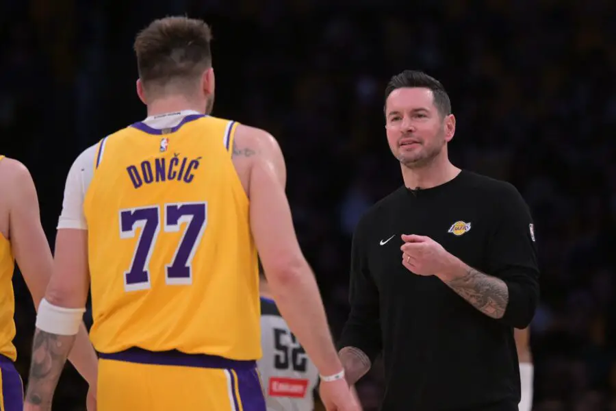 “Luka Doncic Was a Full Participant” – Lakers Head Coach Delivers Encouraging Update Ahead of Friday’s Game vs. Timberwolves USATSI 25388888 168400517 lowres 1