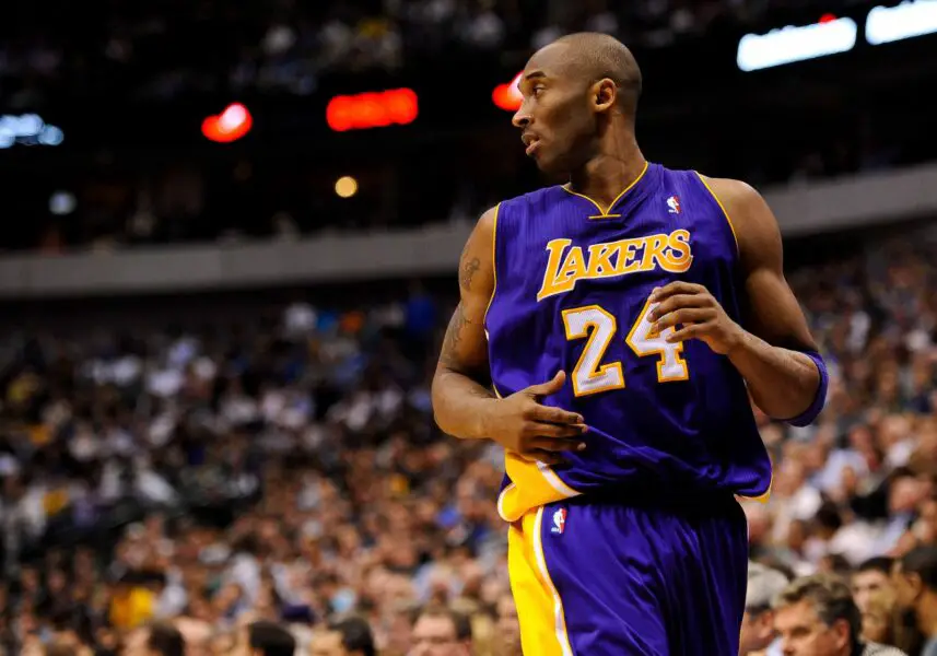 Paul Pierce's Dumb Take on Kobe Bryant Sparks Firestorm 3 Los Angeles Lakers shooting guard Kobe Bryant (24) runs back up court to defend against the Dallas Mavericks during the game at the American Airlines Center. The Lakers defeated the Mavericks 109-93.