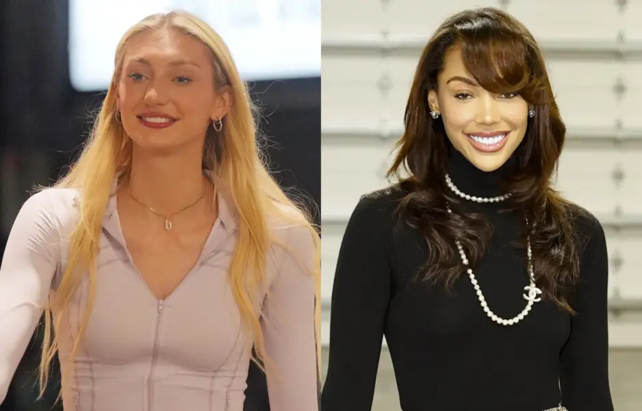 “My Trademark Right Now Is A Birkin And A Blazer”: Cameron Brink Listens To Kysre Gondrezick’s Strip Club Experience Los Angeles Sparks star Cameron Brink (left) and Kysre Gondrezick (right). Photo credits: Imagn images