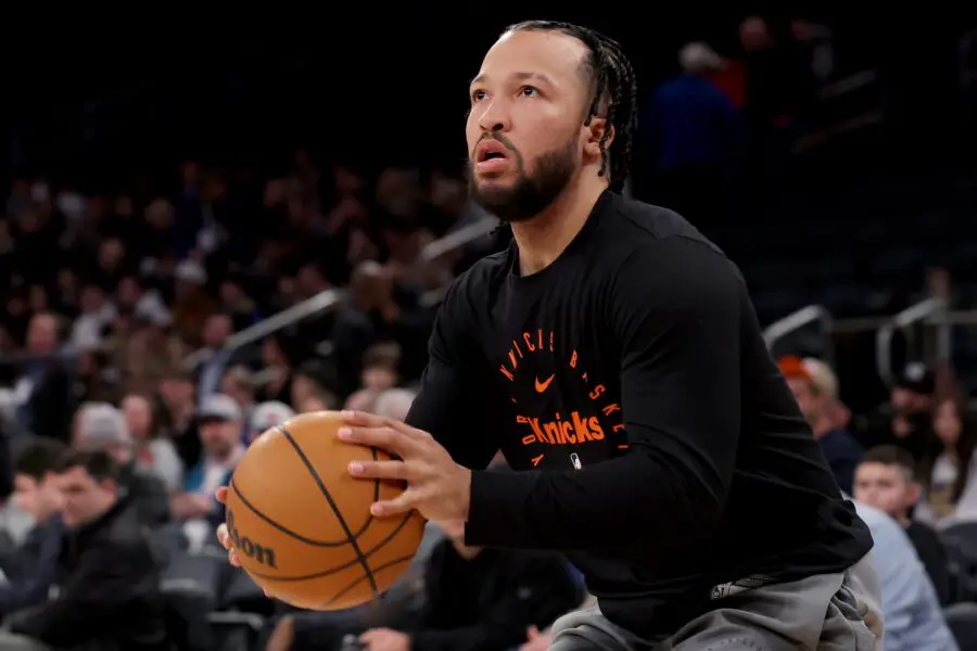 'Too Slow': New York Knicks Starter Upset With Pace In Game 2 Loss To Pistons 1 New York Knicks guard Jalen Brunson (11) warms up before a game against the Golden State Warriors at Madison Square Garden.