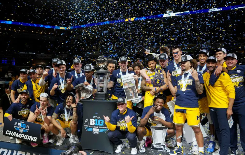 “We’re Very Scary”: From 3-17 to Sweet 16, the Michigan Wolverines Are Wrecking Brackets and Upending Expectations USATSI 25691980