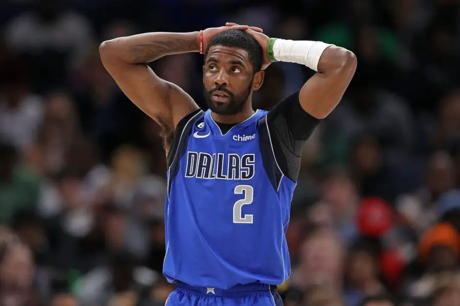 “It’s Very Easy To Be Pro-Palestine And Anti-Israeli Instead Of Antisemitic”: NBA Fans Split As Kyrie Irving’s Past Consequences For Anti-Semitic Posts Resurfaces dallas mavericks kyrie irving