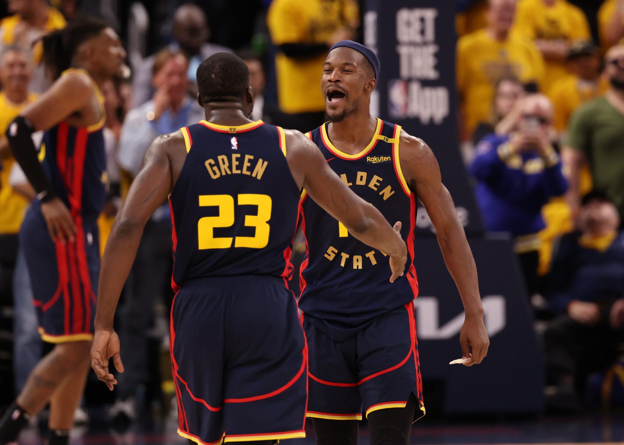 golden state warriors draymond green jimmy butler