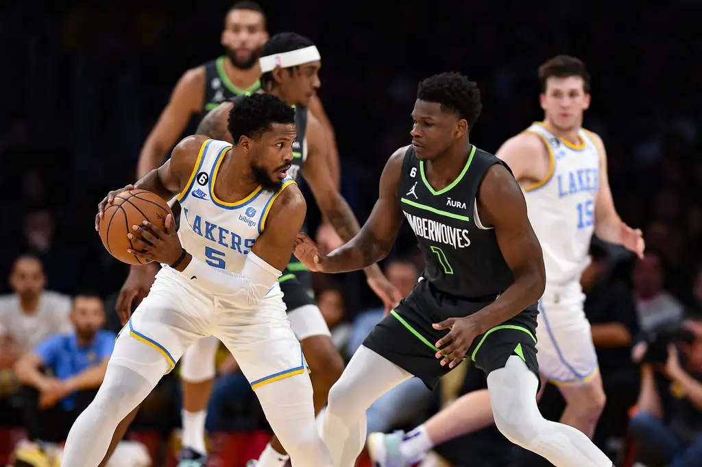 LOOK: Anthony Edwards Reignites Feud With Noah Lyles By Calling Him A “Hater” In Fiery IG Post 3 Malik Beasley, Anthony Edwards