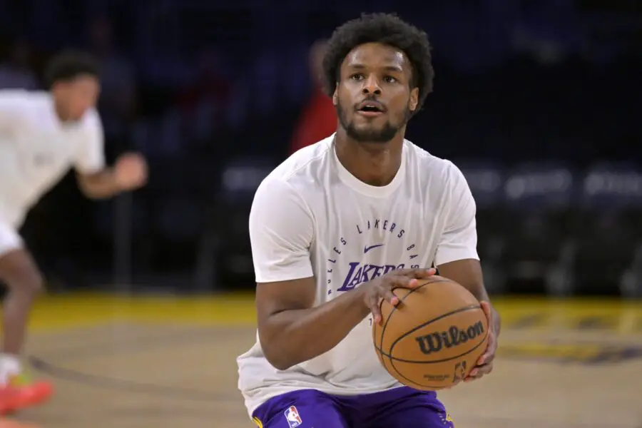 “The Baby Pictures”: Bronny James Draws Love From GF Parker Whitfield And Lala Anthony Following Mom Savannah James’ Heartfelt Message los angeles lakers bronny james