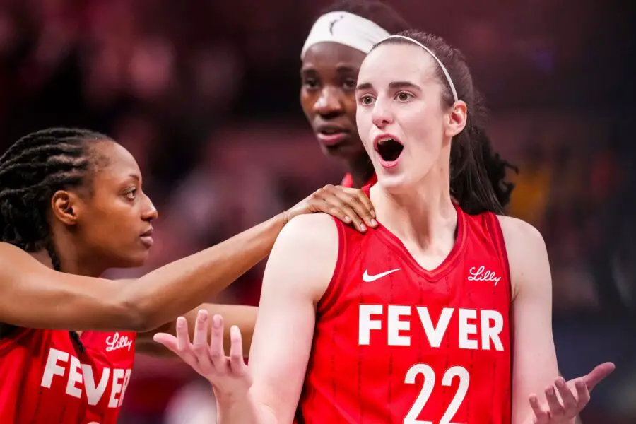Caitlin Clark, Angel Reese Downplay Incident in Fever's Win
