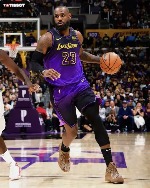"Those are just the wear test version": LeBron James addresses the rumors about leaked photos of his unreleased Nike LeBron 23 shoes 3 Gc9o5beXoAANgBf