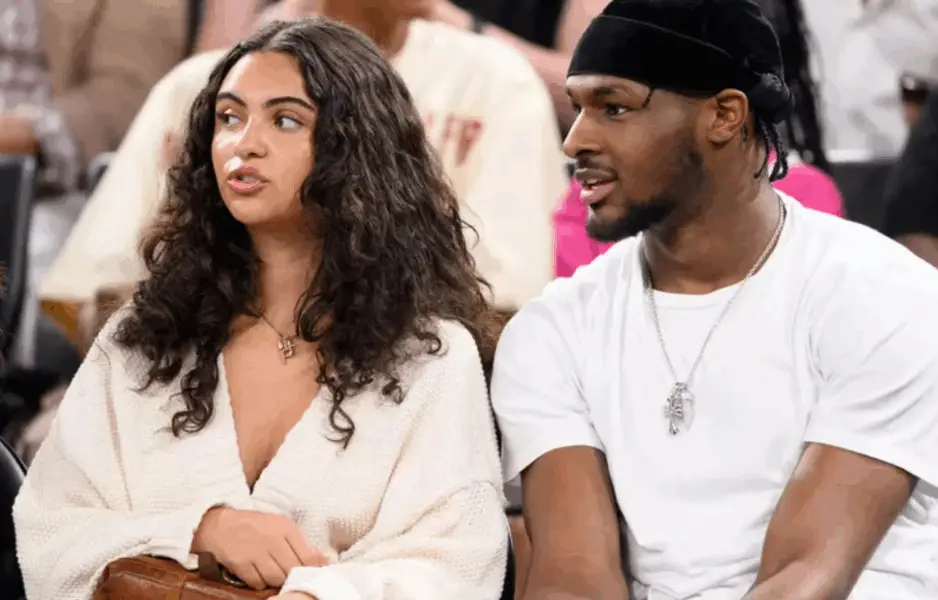 Bronny James and GF Parker. Photo credits: People.com