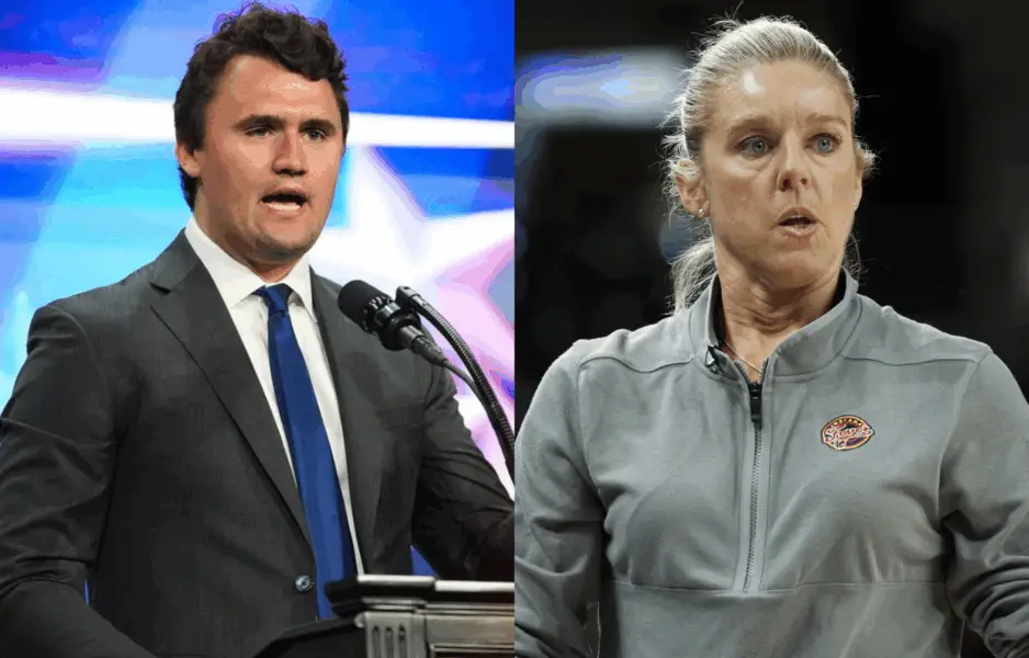 “We Forgot To Be Human”: Charlie Kirk’s Despicable Murder Sparks Furious Response From Former Fever Coach Christie Sides Charlie Kirk (left) and Christie Sides (right). Photo credits: Imagn