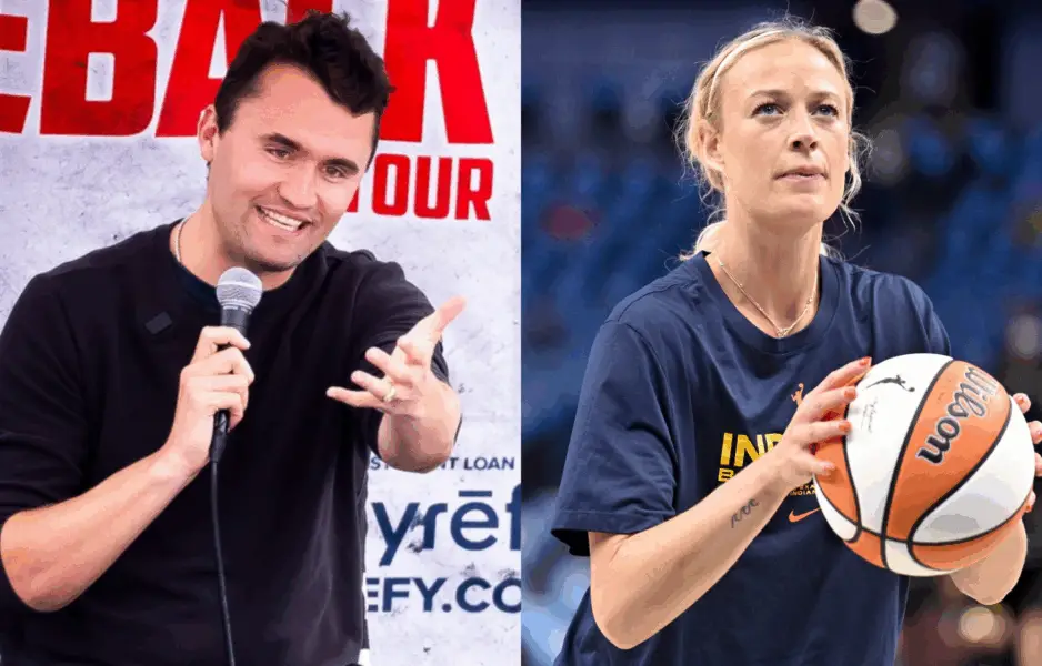 “Emphasis On POS”: Charlie Kirk Murder Sparks Hard-Hitting Message From Sophie Cunningham’s Sister Lindsey Charlie Kirk (left) and Sophie Cunningham (right). Photo credits: Imagn