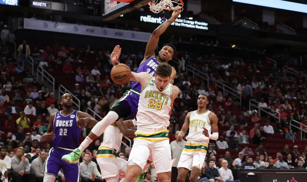 Rockets' Alperen Sengun Thinks He Got Giannis Antetokounmpo Figured Out After Turkey's Massive Win Vs Greece in EuroBasket 2025 1 Houston Rockets vs Milwaukee Bucks