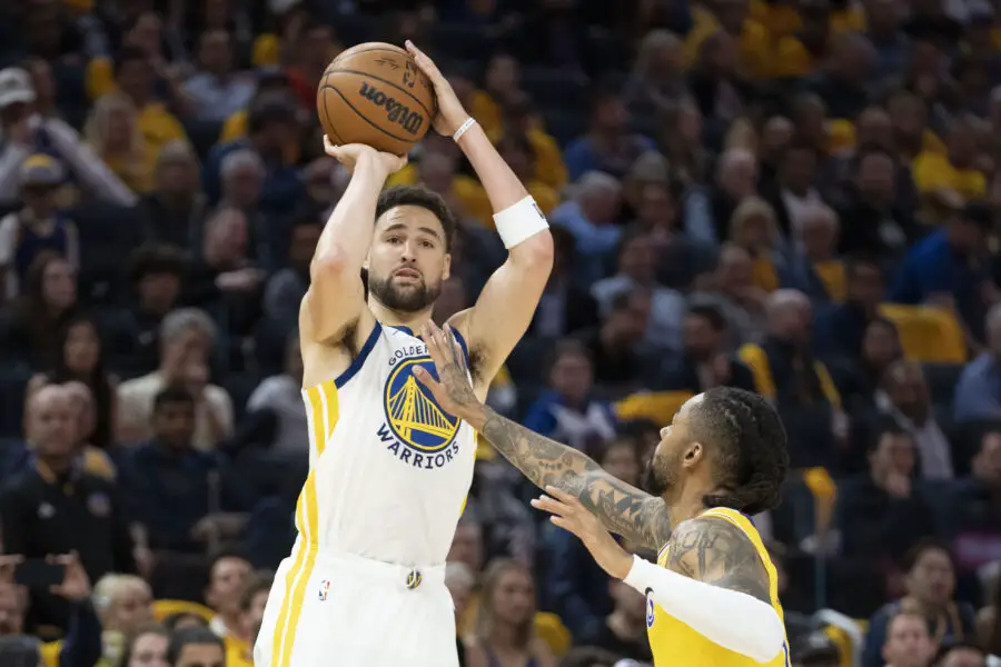 D'Angelo Russell Teases NBA 2K Dynamics With Klay Thompson After Missing Promising Chance to Play Together With Warriors 2 D'Angelo Russell, Klay Thompson