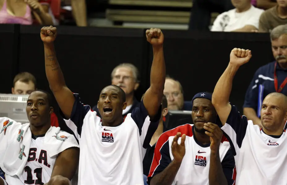 Dwight Howard Says NBA Great Kobe Bryant and Lebron James Are '2 Ends of the Spectrum' Game-Wise But None of Them is His GOAT 1 2008 Team USA